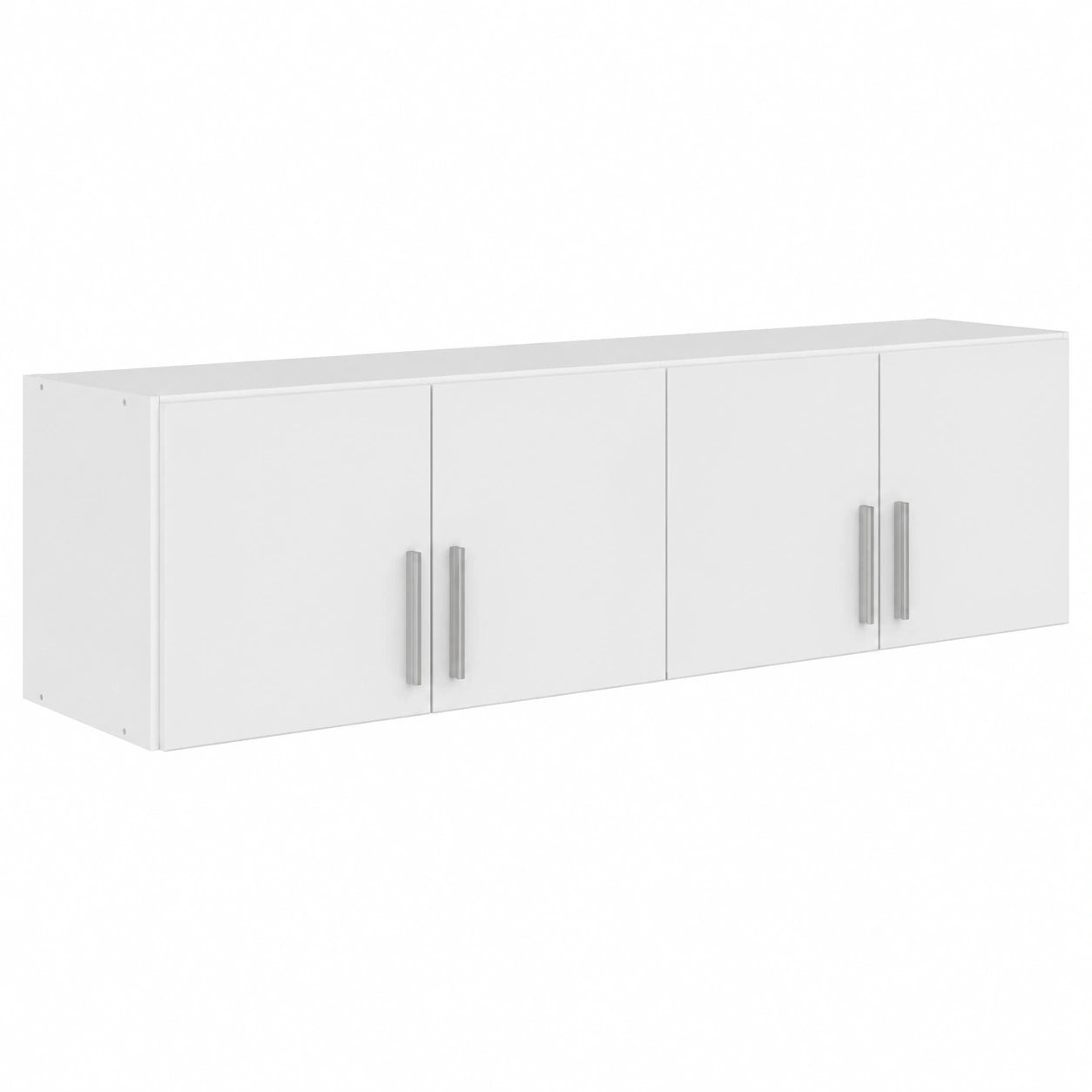Rauch Möbel Celle Schrankaufsatz, 4-türig, Hochglanz Weiß, 181 cm, für Schlafzimmer & Flur
